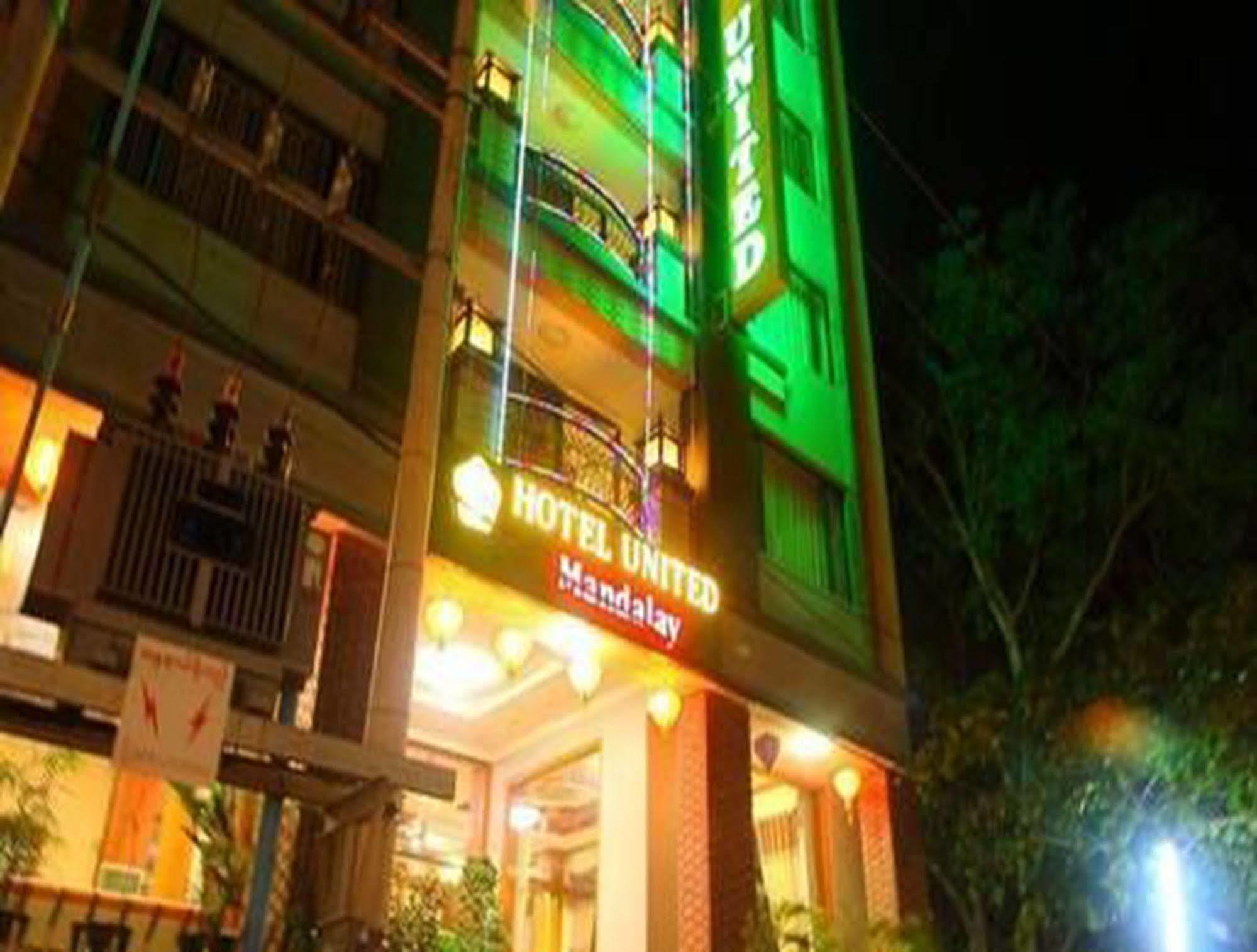 מנדלאי Hotel United מראה חיצוני תמונה